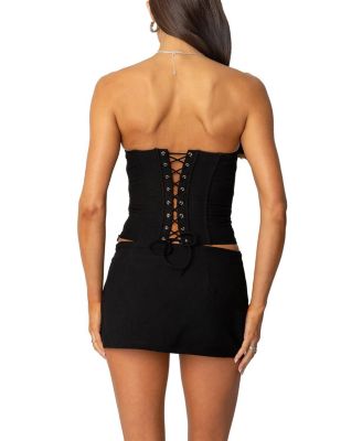Arlette Grommet Strapless Corset