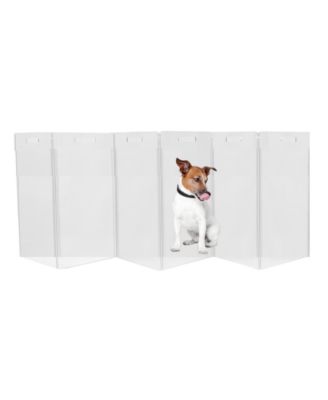 Low Pet Gate Zig Zag Options 6 panel