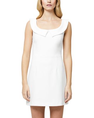 The Whisper Collar Mini Dress