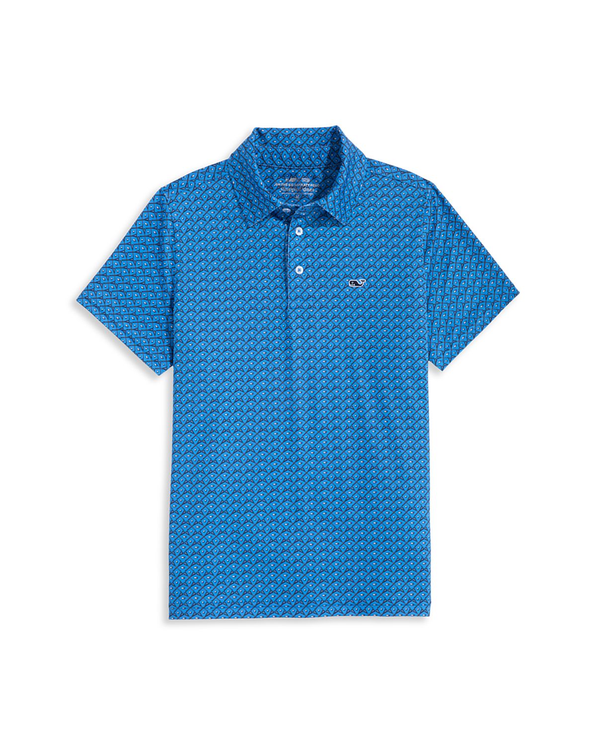 Vineyard Vines Boys' Printed Sankaty Polo - Little Kid