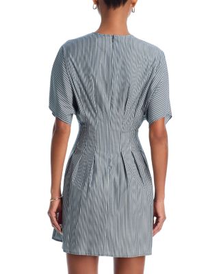 Maddie Stripe Poplin Mini Dress