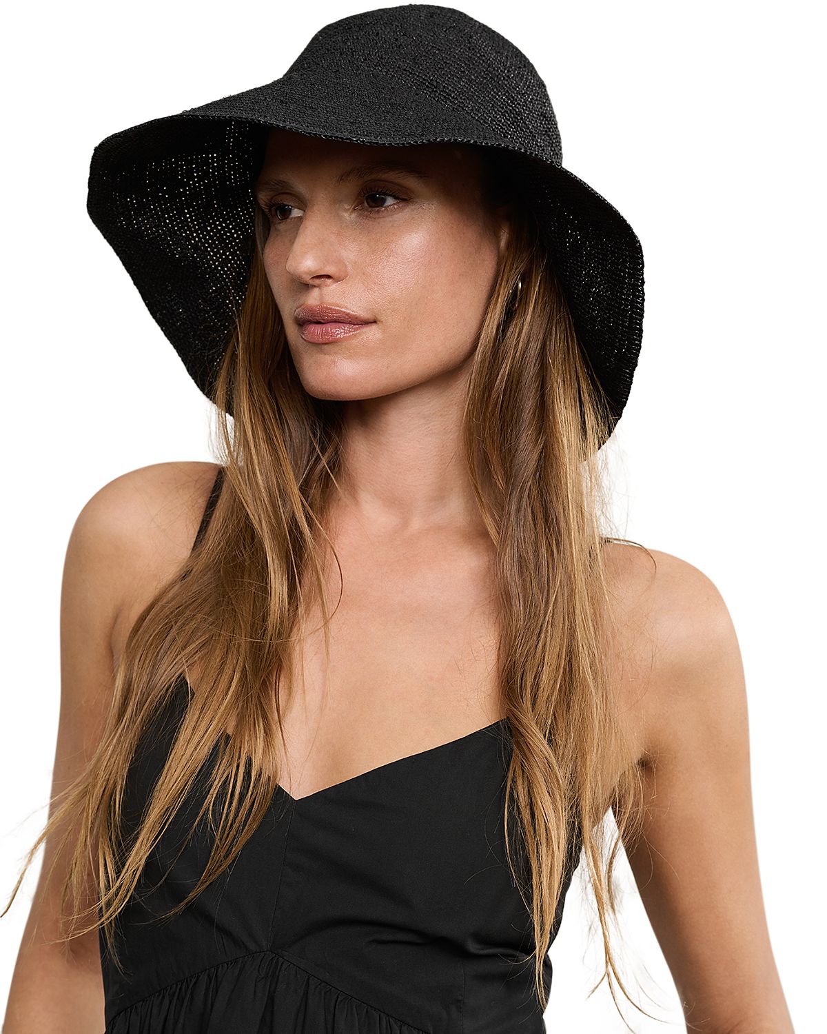 Jenni Kayne Crocheted Raffia Sun Hat