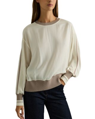 REISS - Sienna Woven Top