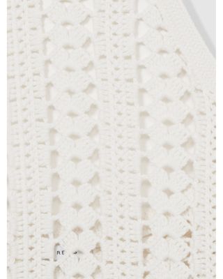 Cally Crocheted Halter Top