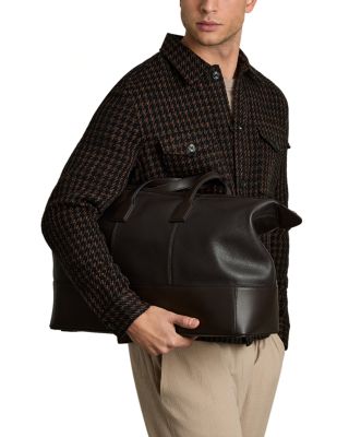 Kirk Brushed Houndstooth Overshirt