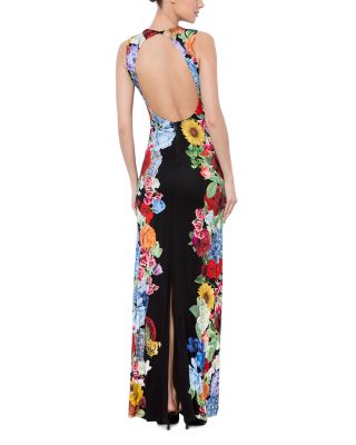 Alice and Olivia Delora Open Back Maxi Dress | Bloomingdale's