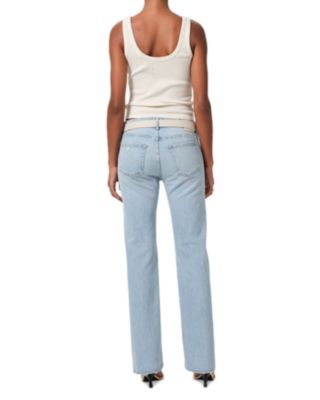 Genova Low Slung Bootcut Jeans in Villa
