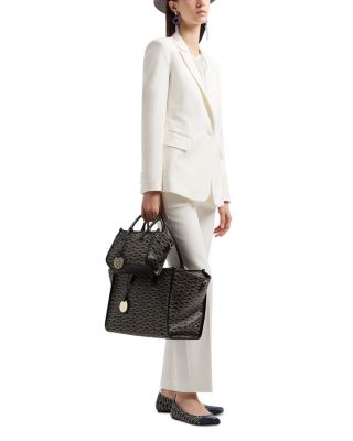 Stretch Cotton Single Breasted Blazer