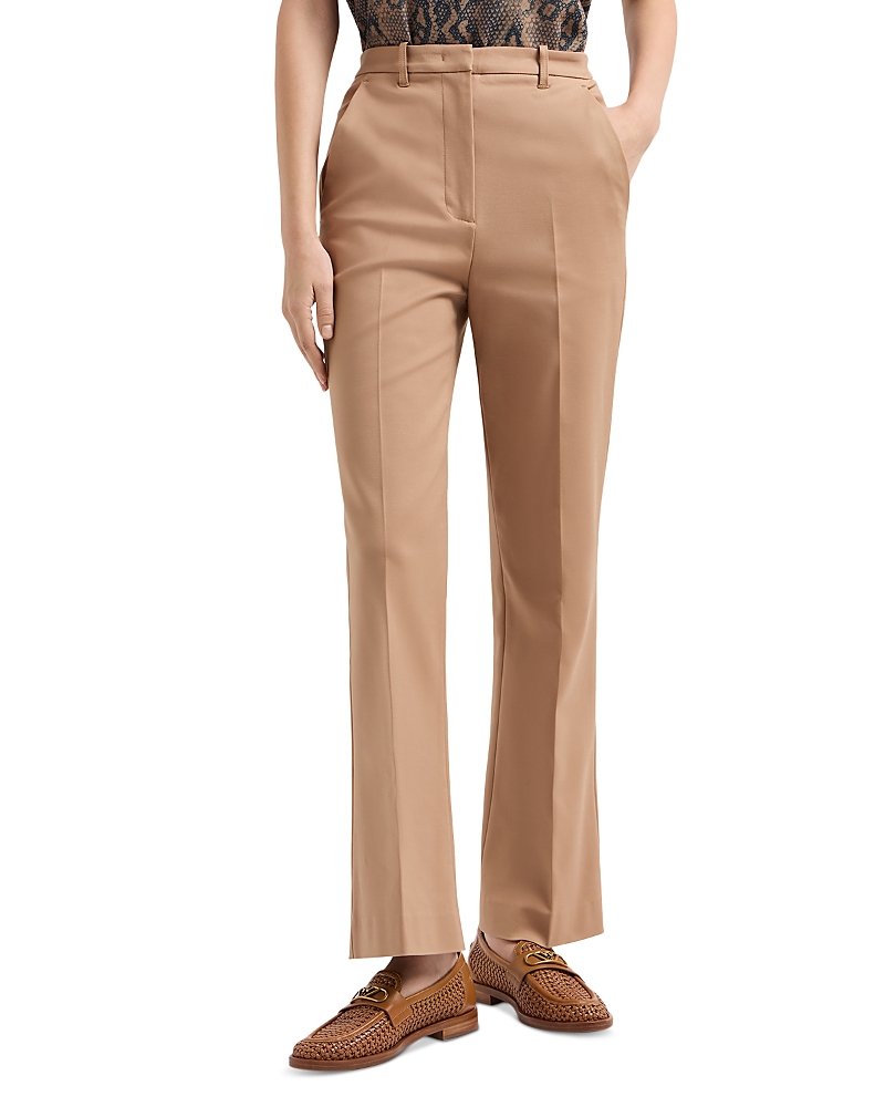 EMPORIO ARMANI STRETCH FLARE LEG PANTS