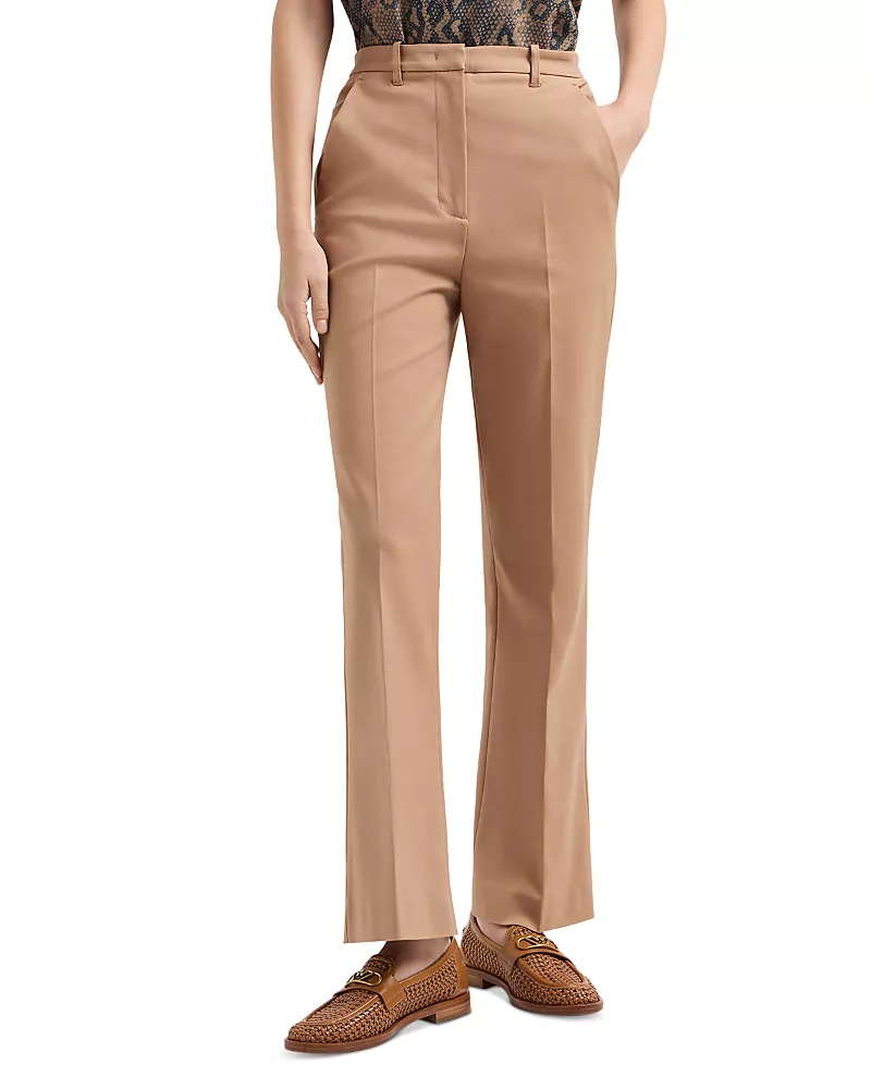 Emporio Armani Stretch Flare Leg Pants