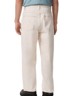 rbBAGGY Fit Authentic Rigid Jeans in Ecru