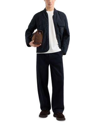 Short Sleeve Jacquard Textured Tee