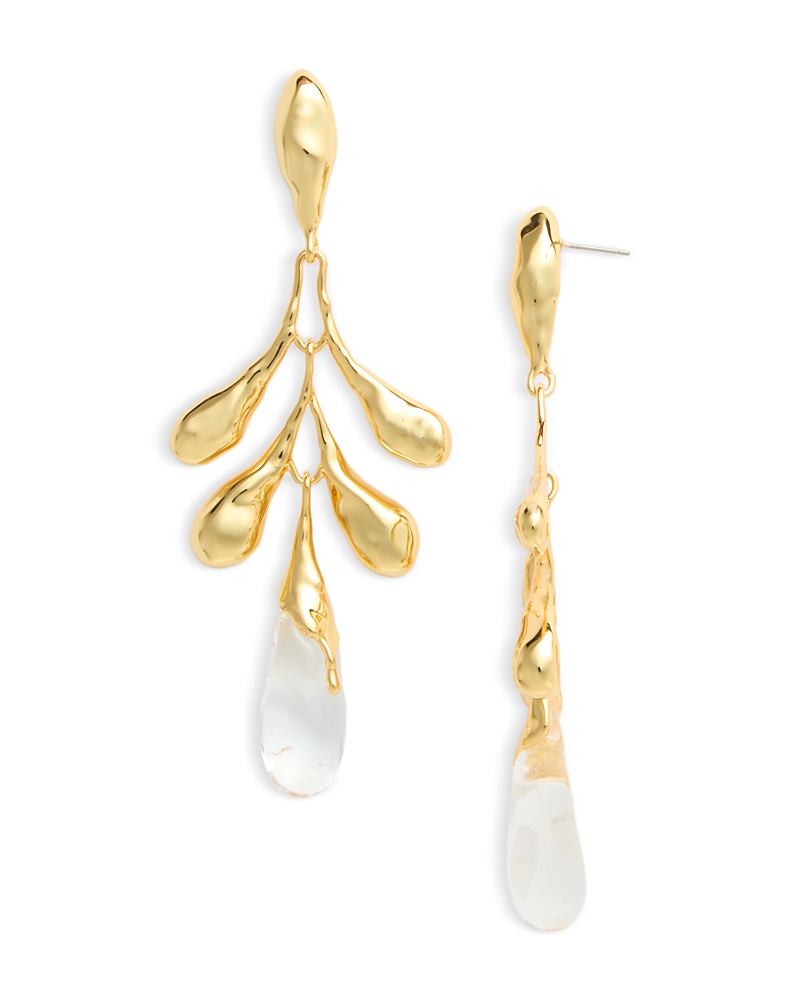 ALEXIS BITTAR LIQUID LUCITE SAPLING EARRINGS