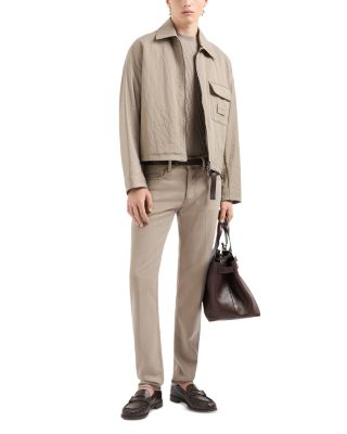 Slim Fit Jeans in Light Beige