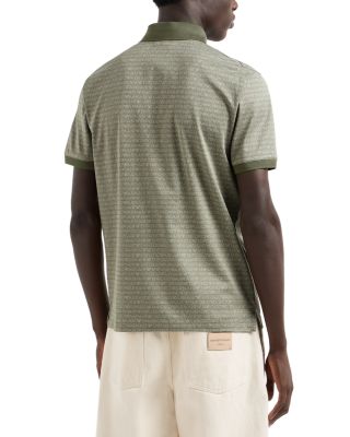 Cotton Allover Jacquard Polo