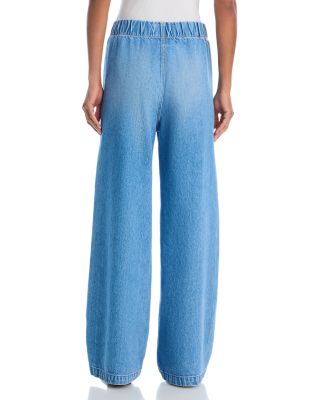 The Kitchen Drawer Skimp High Rise Wide Leg Jeans in All You Can Eat