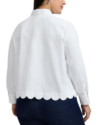 Scarlett Long Sleeved Matte Sateen Shirt