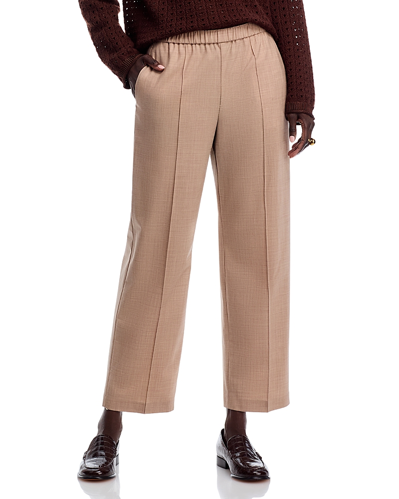 Fabiana Filippi Gubbio Cool Wool Trousers In Brown
