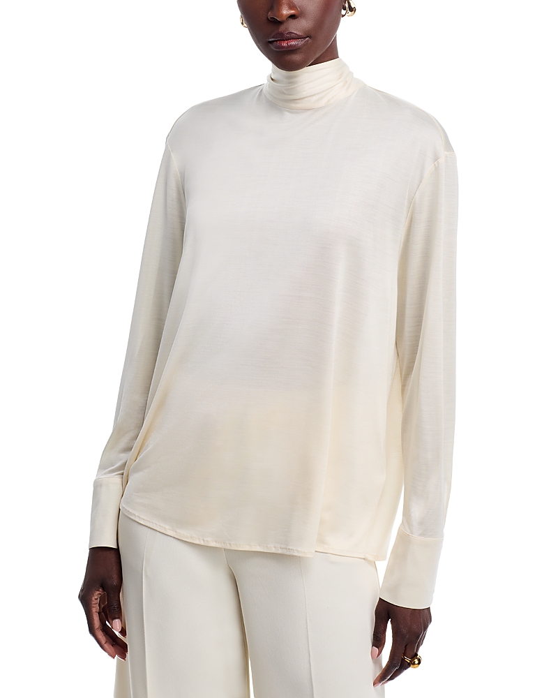 Fabiana Filippi Silk Blouse In White