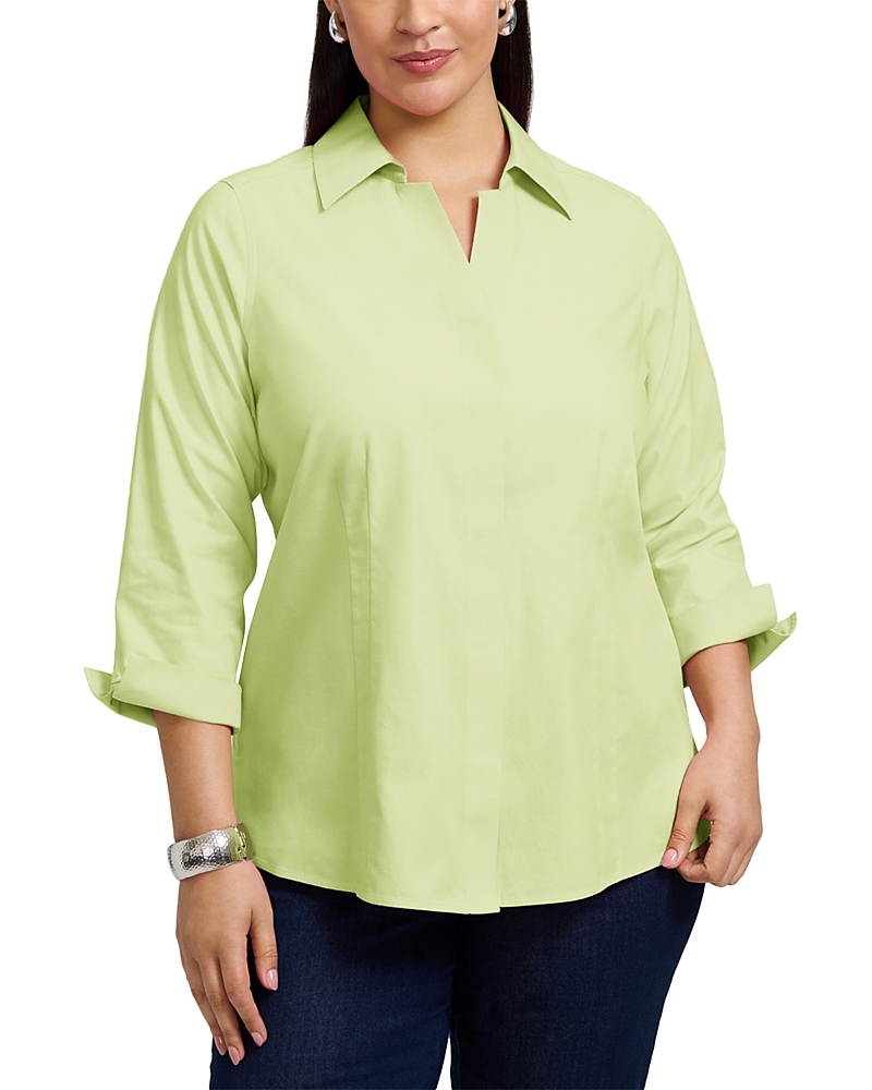 Foxcroft Plus Taylor Blouse