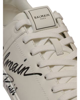 B Court Balmain Paris Low Top Sneakers
