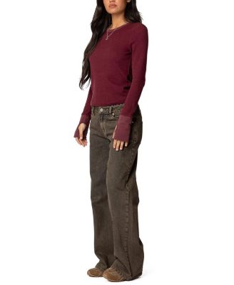 Waffle Long Sleeve T-shirt