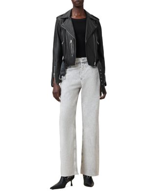 Balfern Leather Biker Jacket