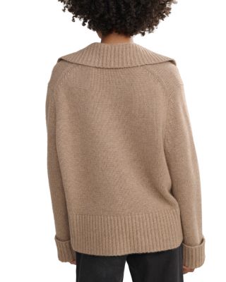 Phoebe Cashmere Polo Sweater 