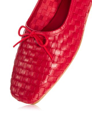 Women's Jada Slip On Woven Bow Flats