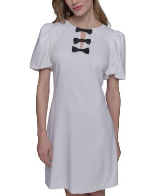 KARL LAGERFELD PARIS - Bow Trim Dress