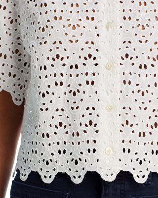 The Deco Eyelet Top