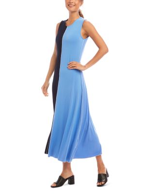 Color Blocked Midi Dress