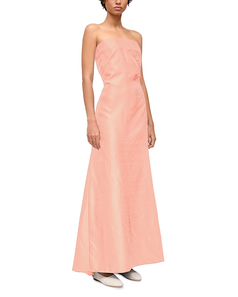 Staud Tullio Silk Gown In Carnation