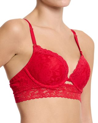 Signature Lace Plunge Push Up Bra