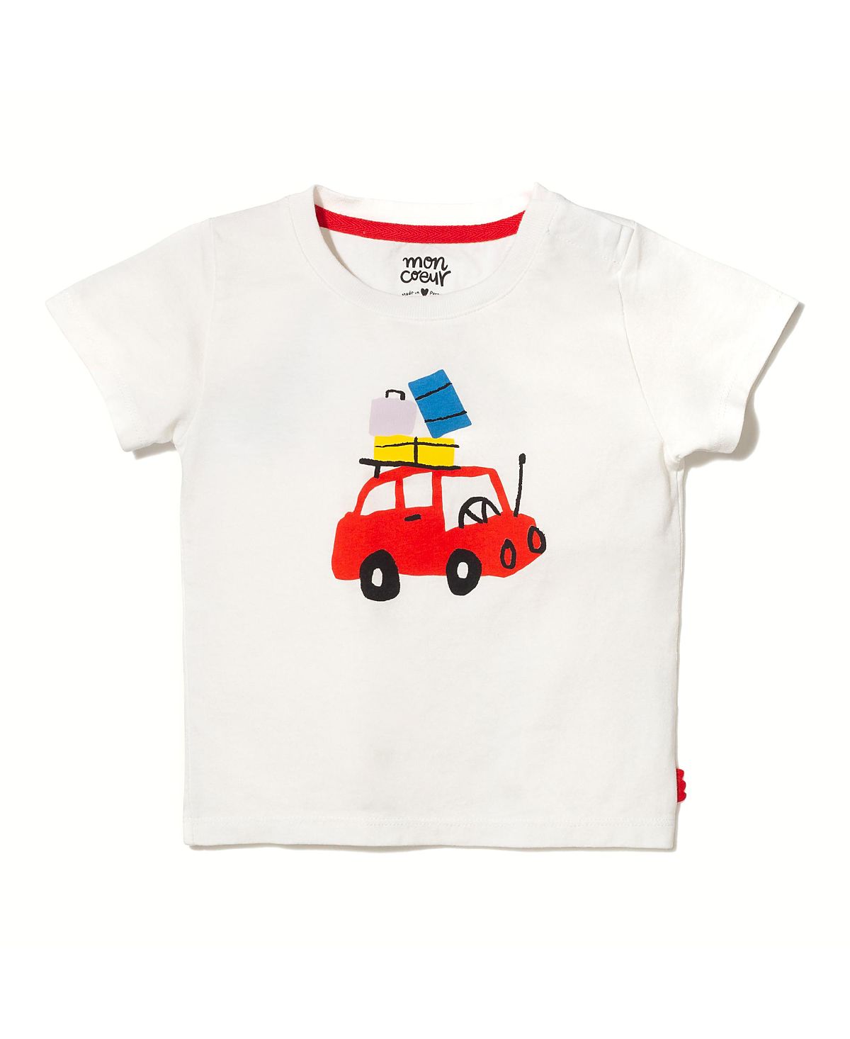 Mon Coeur Unisex Recycled Cotton Roadtrip T-Shirt - Baby