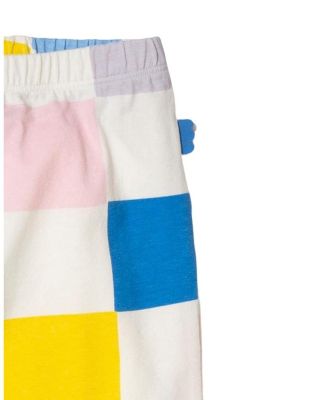 Unisex Recycled Cotton Checkered Leggings - Baby