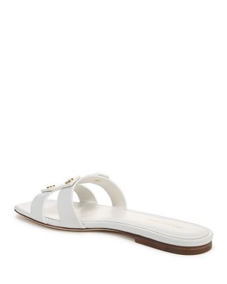 Women's Via Leather Slide Sandals