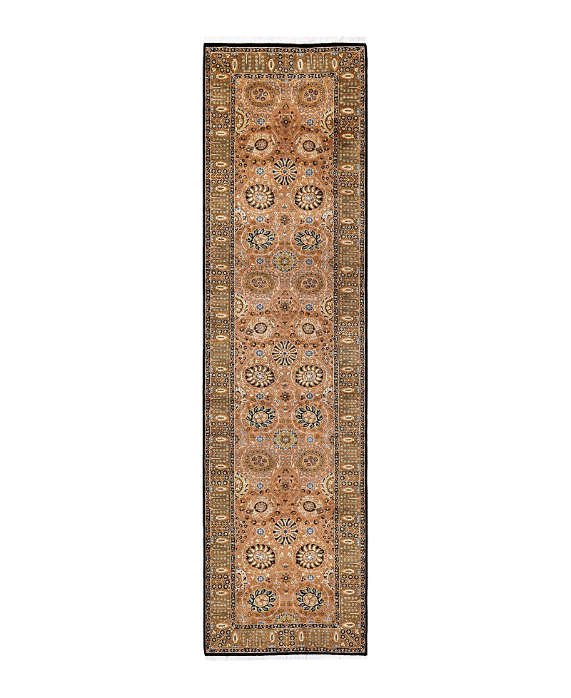 Bloomingdale's Mogul M1641 Runner Area Rug, 3' X 11'7 In Brown