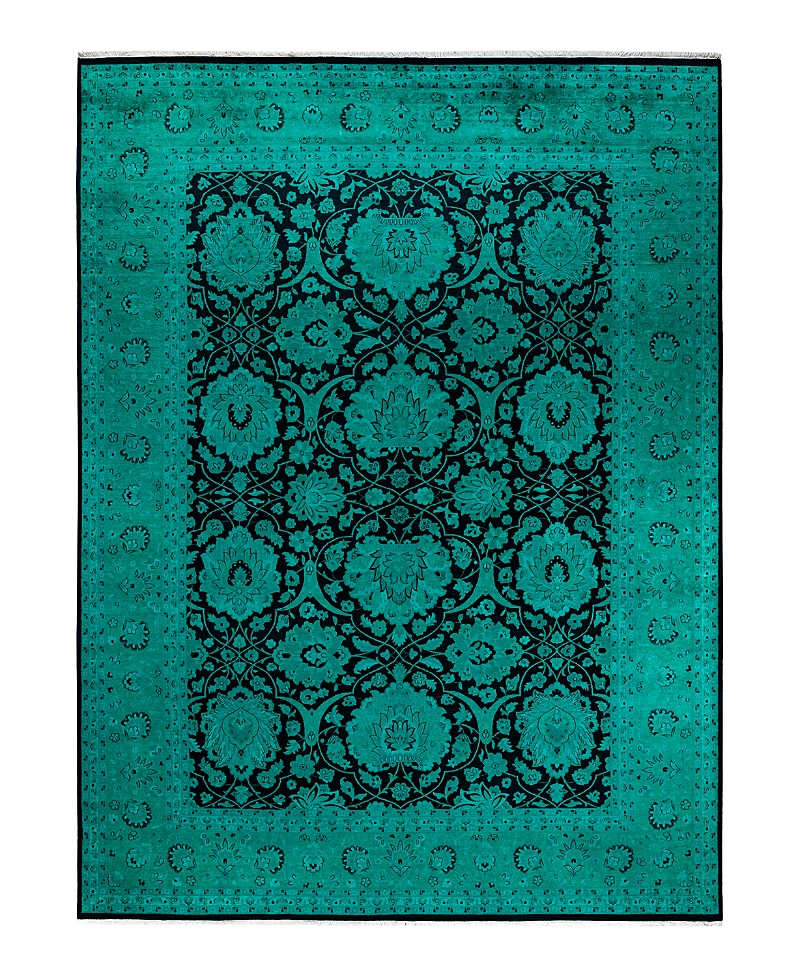 Bloomingdale's Fine Vibrance M1435 Area Rug, 9' X 12'1 In Black
