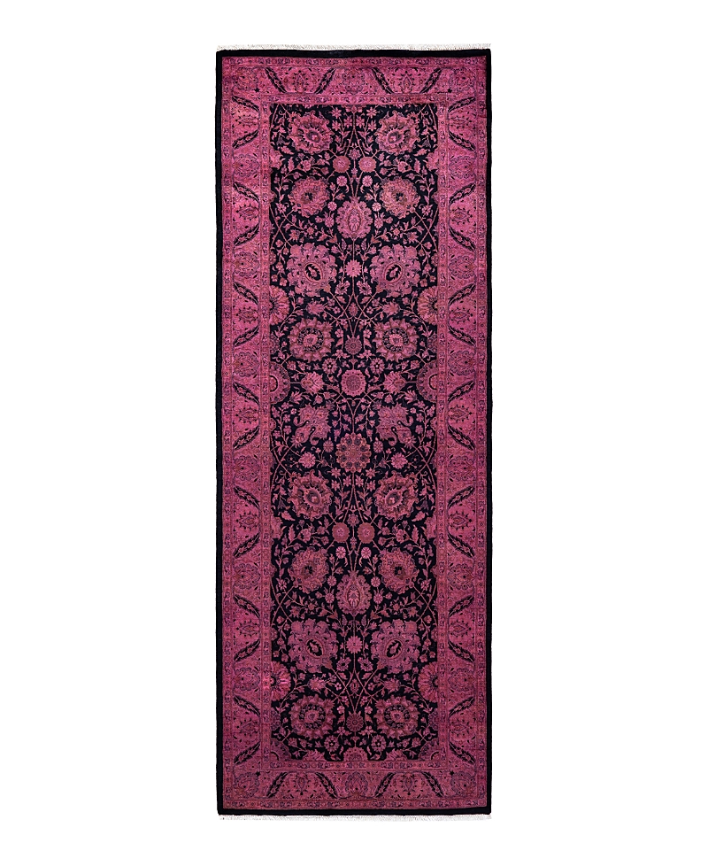 Bloomingdale's Fine Vibrance M1416 Runner Area Rug, 3'1 X 8'10 In Pink