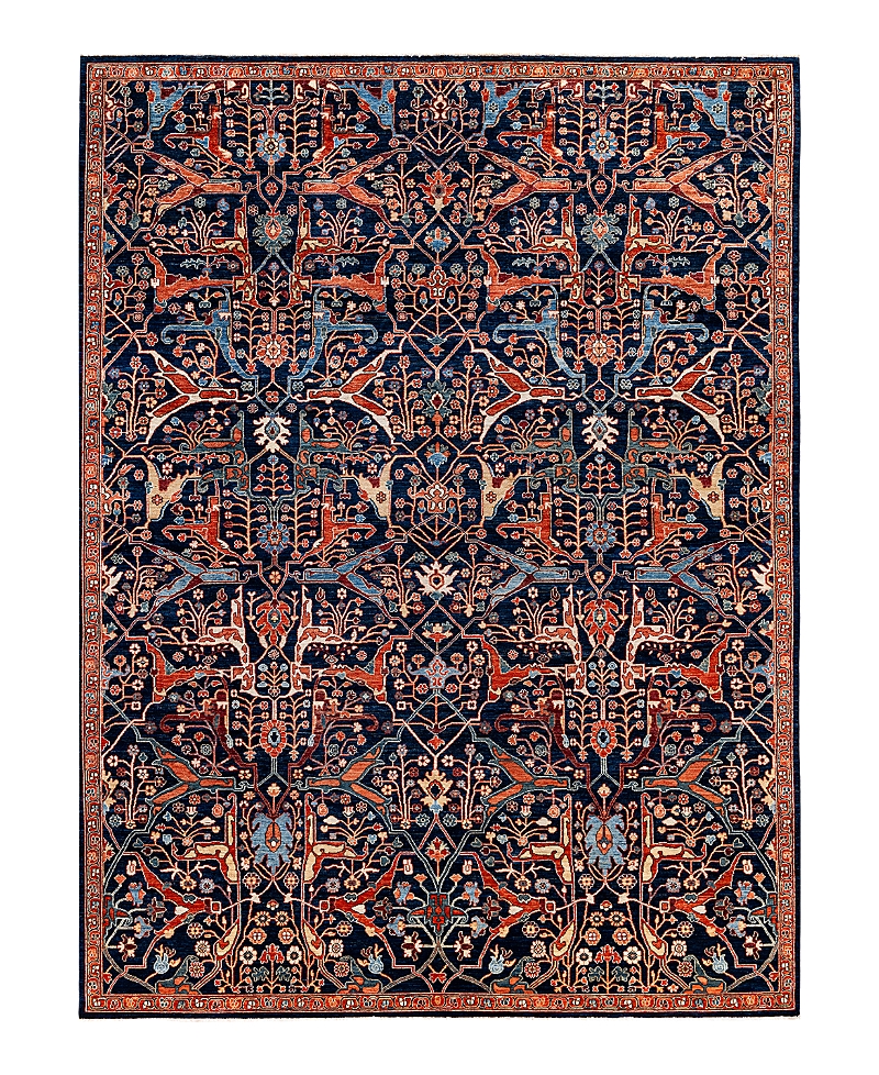 Bloomingdale's Serapi M1945 Area Rug, 8'11 X 11'10 In Blue
