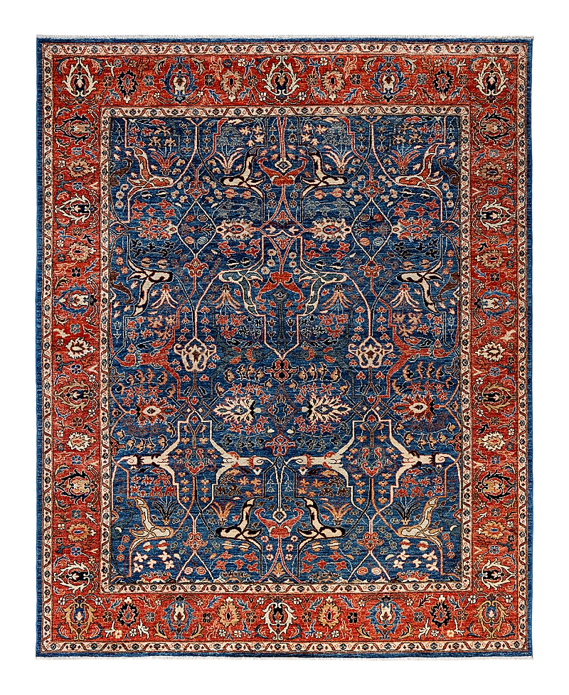 Bloomingdale's Serapi M1945 Area Rug, 7'11 X 9'10 In Light/blue