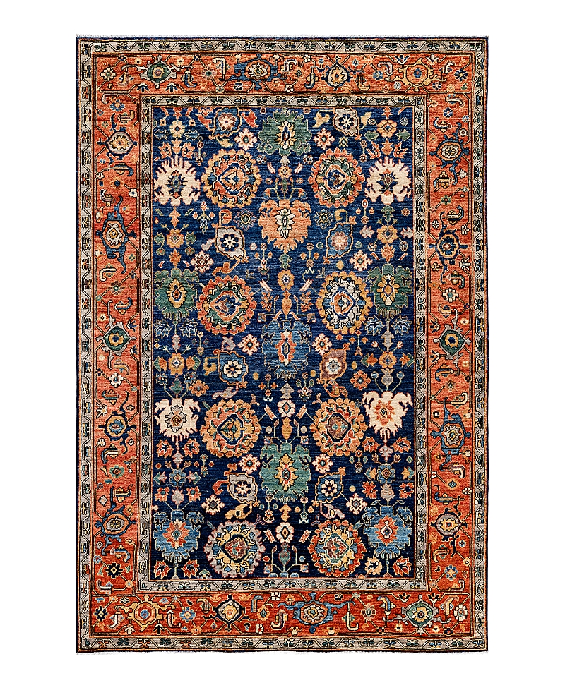Bloomingdale's Serapi M1945 Area Rug, 6'3 X 9'2 In Blue