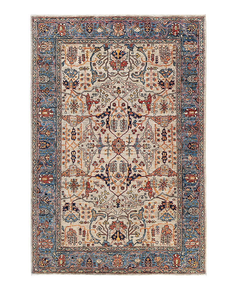 Bloomingdale's Serapi M1945 Area Rug, 5'11 X 8'9 In Light/grey