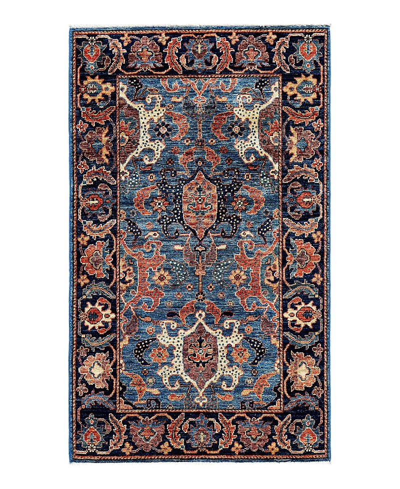 Bloomingdale's Serapi M1945 Area Rug, 3' X 4'11 In Light/blue
