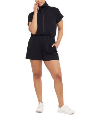 Half Zip Romper