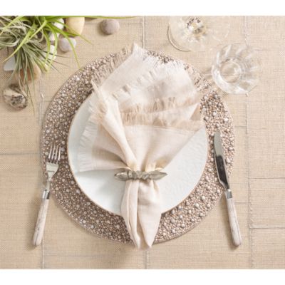 Chambray Fringe Napkin