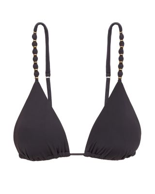 Beaded Triangle Bikini Top