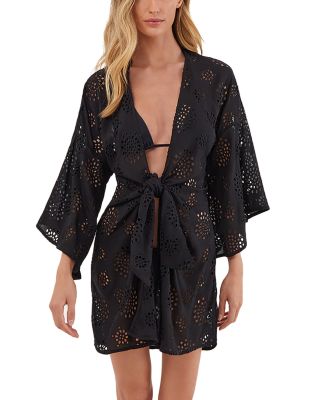 ViX Perola Eyelet Swim Cover-Up