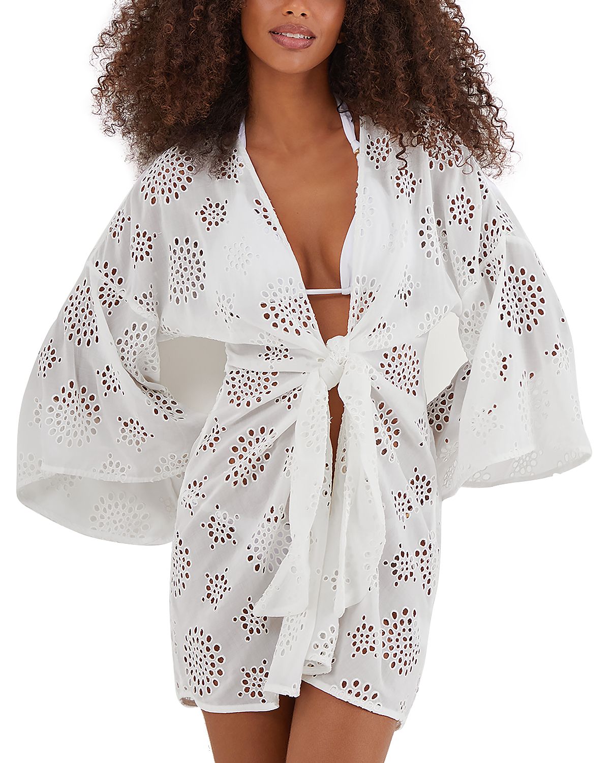 ViX Perola Eyelet Swim Cover-Up